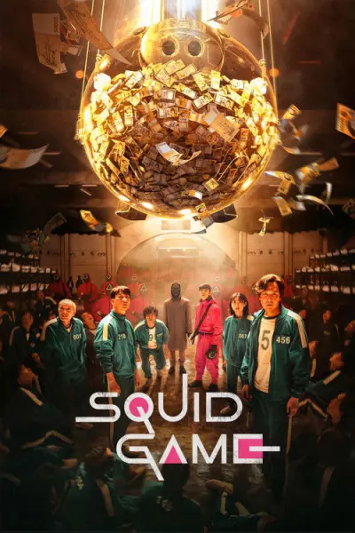 Affiche Squid Game - Film et série VOD en streaming HD et 4K - Xenon IPTV